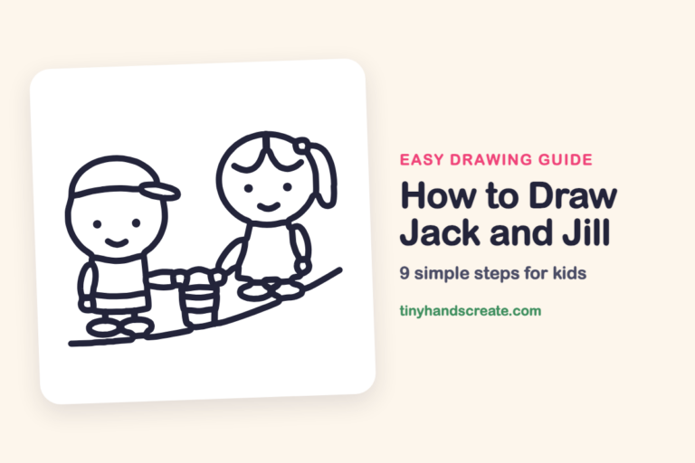 How to Draw Jack and Jill step by step