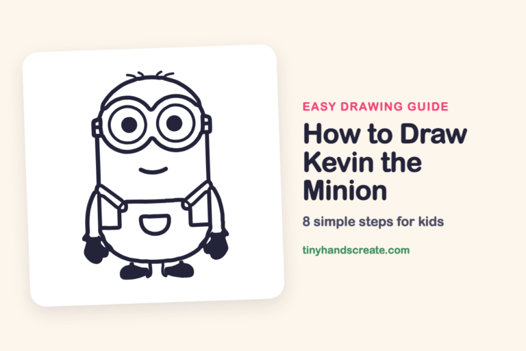 How to Draw Kevin the Minion