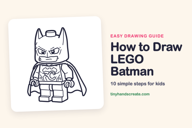 How to Draw LEGO Batman