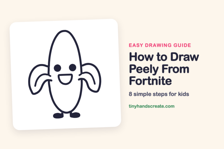How to Draw Peely From Fortnite