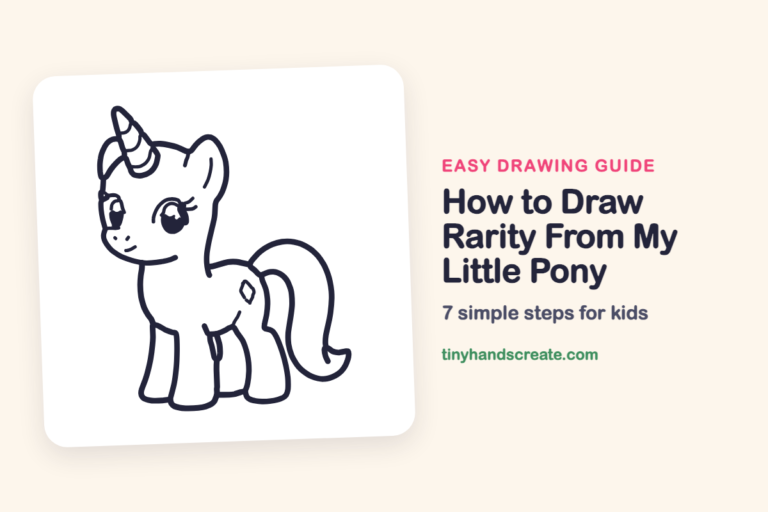 How to Draw Rarity From My Little Pony