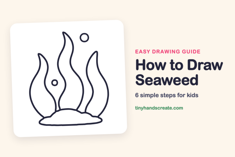 How to Draw Seaweed: easy drawing guide for kids