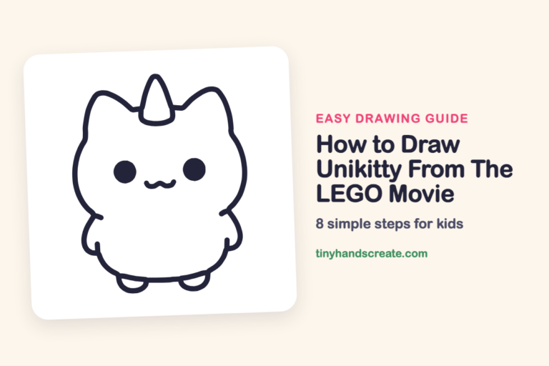 How to Draw Unikitty From The LEGO Movie