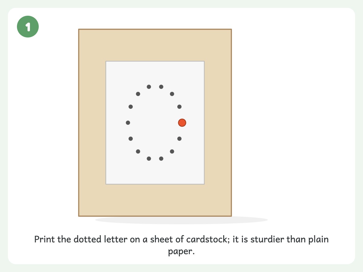Step 1: Print the cards on cardstock if possible